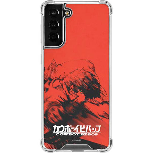 Cowboy Bebop Spike Poster Galaxy S21 FE Clear Case